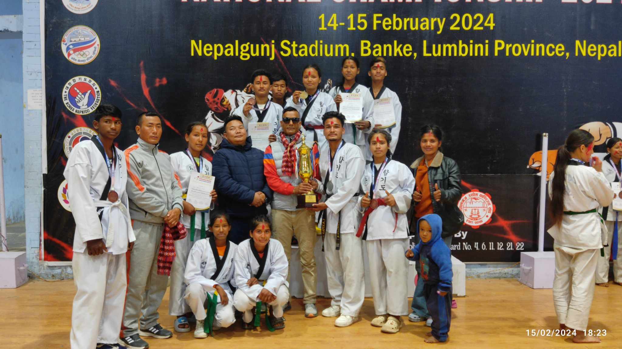 राष्ट्रिय हाप्किडो प्रतियोगिता सम्पन्न सुदूरपश्चिम तेश्रो